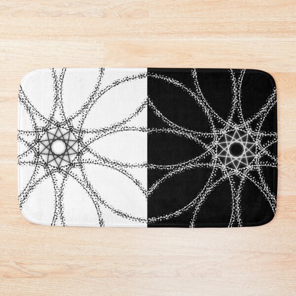 Item preview, Fractal Infinity - Black & White Design designed and sold by EsmArtUniverse.