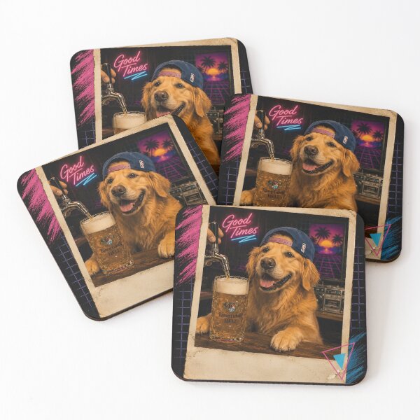 Item preview, Goldie drinking beer designed and sold by naiverider.