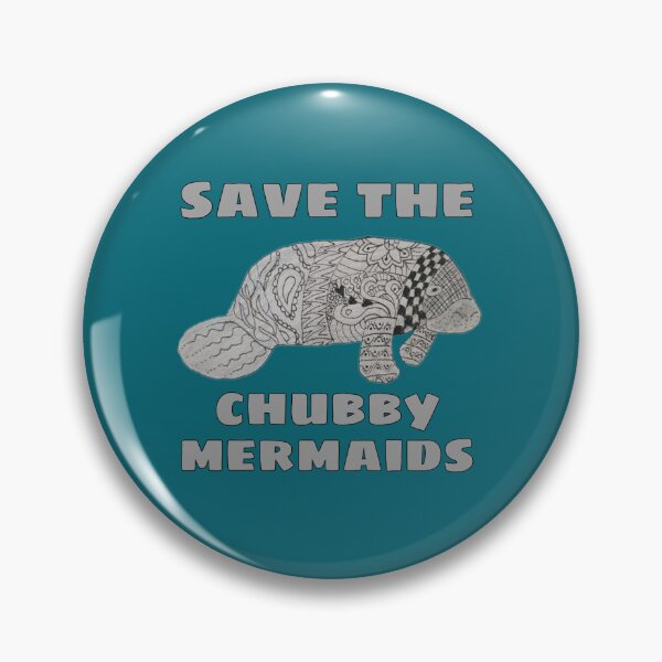 Item preview, save the chubby mermaids designed and sold by creativecowgirl.