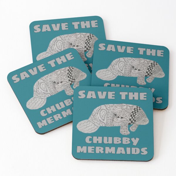 Item preview, save the chubby mermaids designed and sold by creativecowgirl.