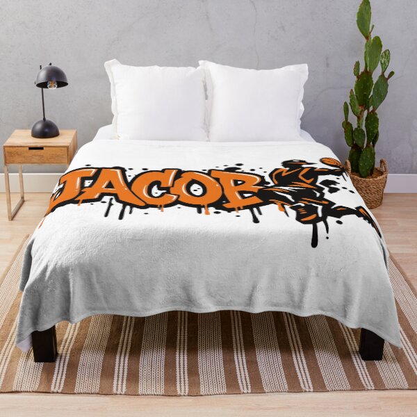 Item preview, Jacob Basketball Graffiti Street Art Slam Dunk Design designed and sold by digital.stickerperso.com.