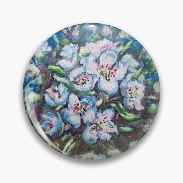 Item preview, 'Pretty Eager And Resplendent' pear blossom designed and sold by LittleLiz.