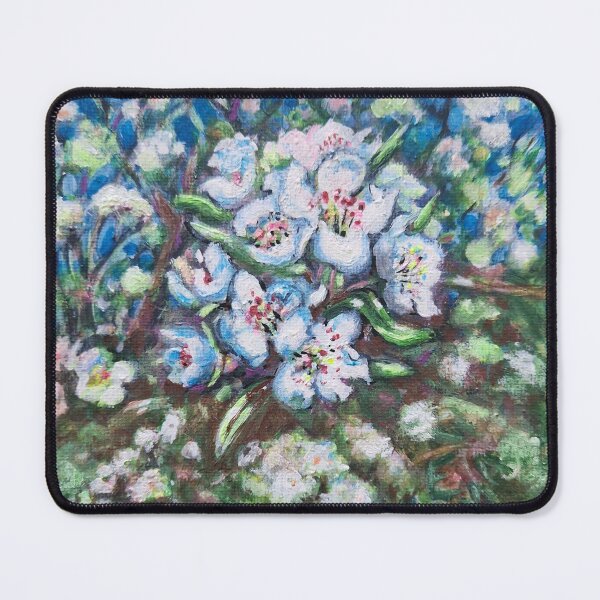 Item preview, 'Pretty Eager And Resplendent' pear blossom designed and sold by LittleLiz.