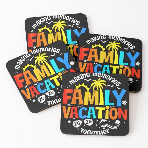 Item preview, Making Memories Together Family Vacation 2026 Colorful Tropical Summer Beach Trip Design designed and sold by PhocoNibict.