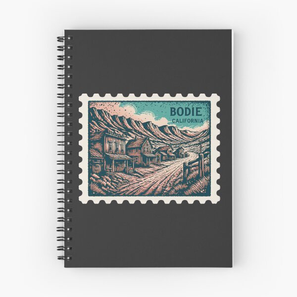 Item preview, Bodie California Ghost Town Postage Stamp Vintage Western Design designed and sold by ArcticFoxStudio.