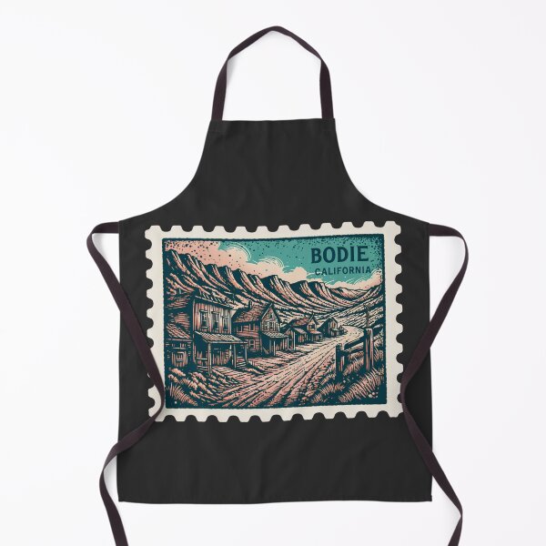 Item preview, Bodie California Ghost Town Postage Stamp Vintage Western Design designed and sold by ArcticFoxStudio.