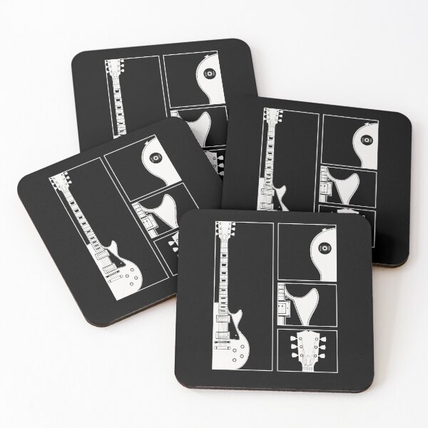 Item preview, Guitar art collage, Guitarist Retro Vintage. Guitar selection designed and sold by ToneWear.co.