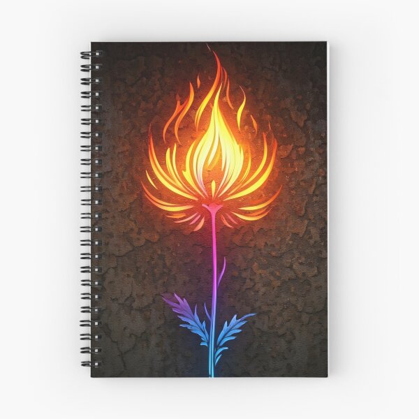 Item preview, Fiery Flower, Ai Generated Art  designed and sold by ACC .