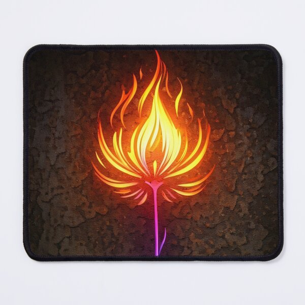 Item preview, Fiery Flower, Ai Generated Art  designed and sold by ACC .