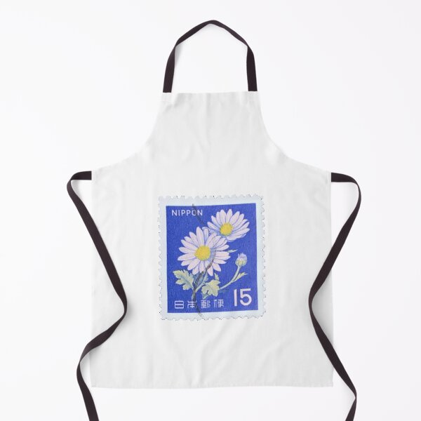 Item preview, Nippon Daisys On Blue Japan Postage Stamp designed and sold by red-amber65.
