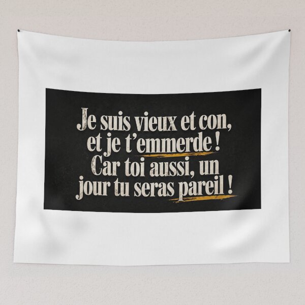 Item preview, Grunge Poster - Provocative Quote Edition designed and sold by AnimeShin.