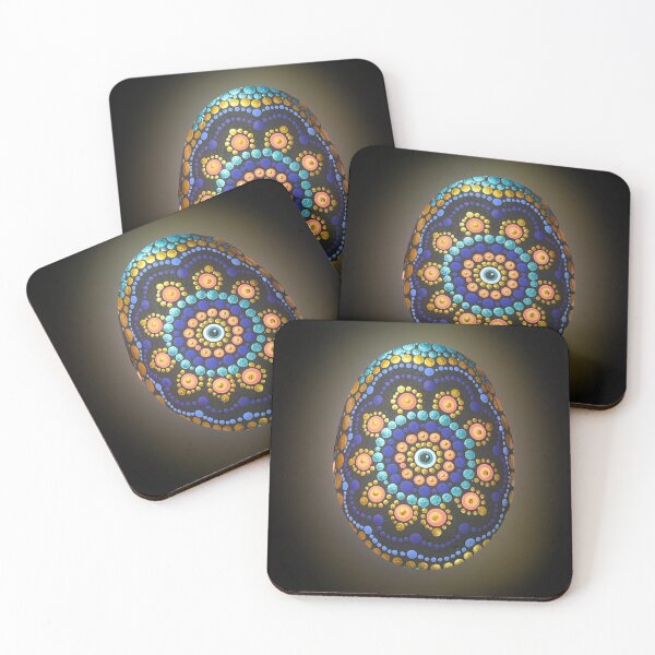 Item preview, Coral Floral Mandala designed and sold by Moss-Mandalas.