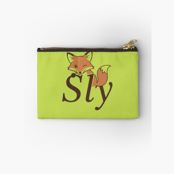 Item preview, Sly Fox Wordplay - Cute Woodland Cartoon Animal designed and sold by TheSquirla.