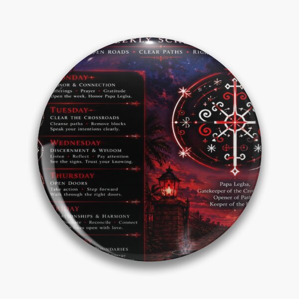 Item preview, Papa Legba’s Sacred Weekly Path designed and sold by RavenCrow444.