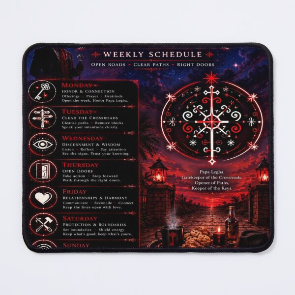 Item preview, Papa Legba’s Sacred Weekly Path designed and sold by RavenCrow444.