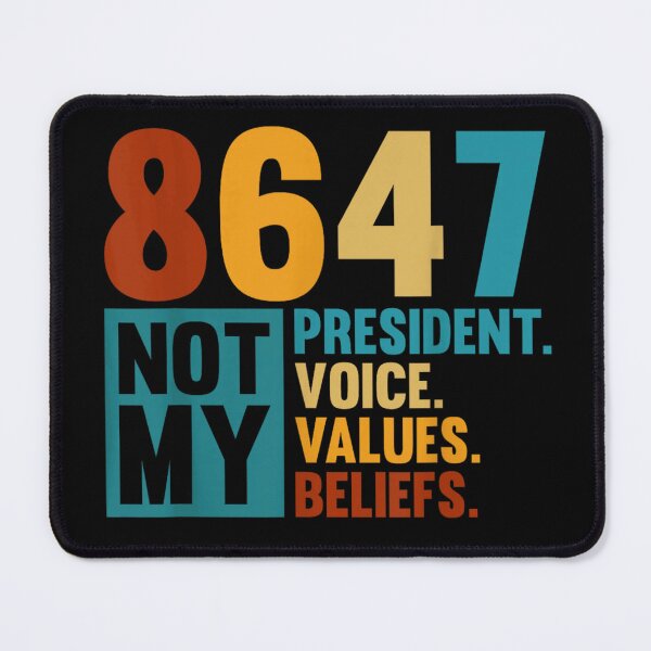 Item preview, Not My President Voice Values Beliefs Anti Trump Political Protest Graphic Art designed and sold by PhocoNibict.