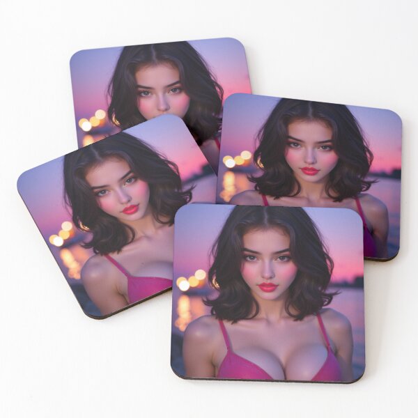 Item preview, Kimmy By The Water | Pretty Girl Portrait designed and sold by KasaHunterHarem.