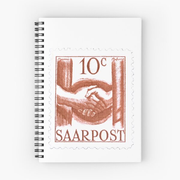 Item preview, Vintage Saarpost Postage Stamp designed and sold by red-amber65.