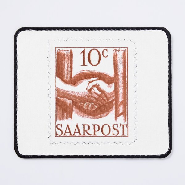 Item preview, Vintage Saarpost Postage Stamp designed and sold by red-amber65.