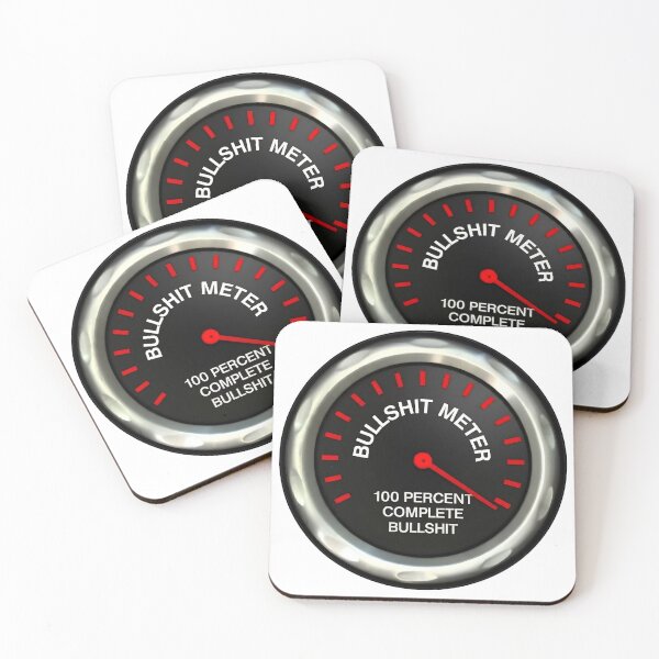 Item preview, Funny BULLSHIT Gauge Truth Meter Automobile Enthusiast Mechanic Classic Muscle Car Humor designed and sold by Space Ghettos.