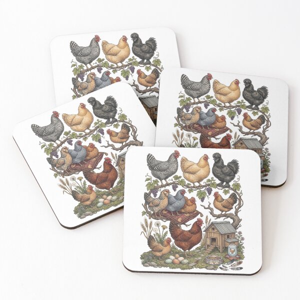 Item preview, Chickens designed and sold by snoWorkshop.