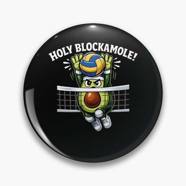 Item preview, Holy Blockamole Volleyball Cute Funny Avocado Men Women    designed and sold by clothesy7.