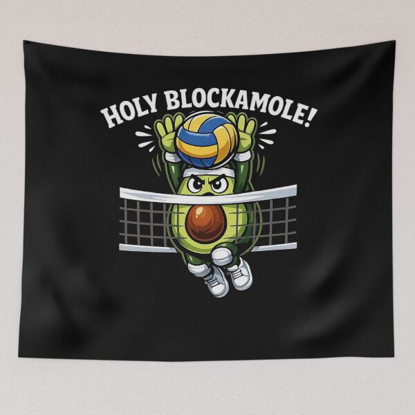 Item preview, Holy Blockamole Volleyball Cute Funny Avocado Men Women    designed and sold by clothesy7.