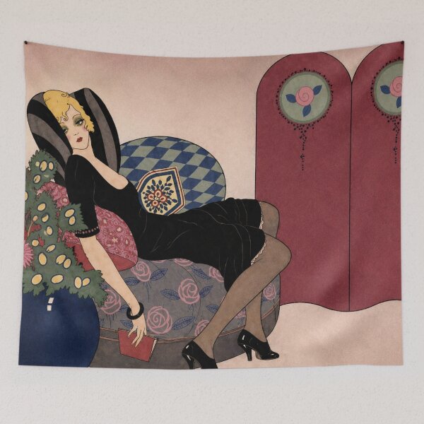 Item preview, Le Soir (Evening) by George Barbier designed and sold by RickE.