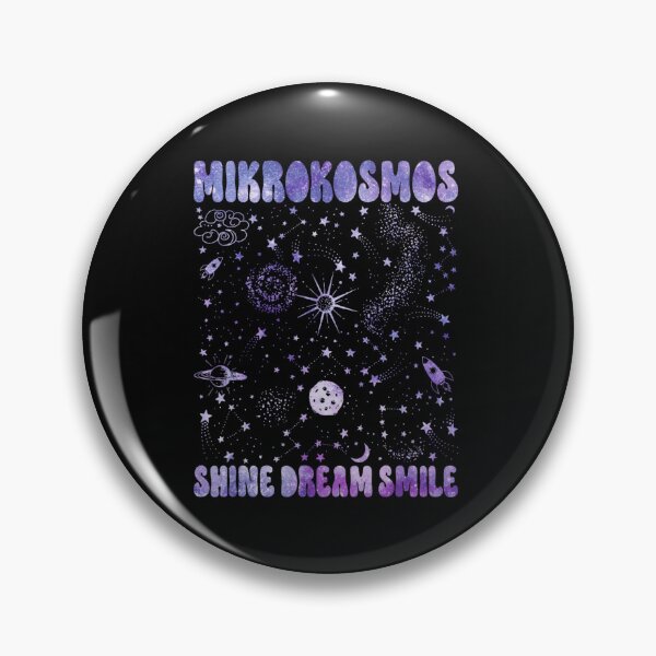 Item preview, Mikrokosmos Shine Dream Smile Purple Galaxy Outer Space Astronomy Celestial Design designed and sold by ObukiLantara.