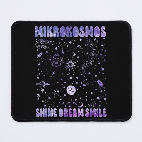 Item preview, Mikrokosmos Shine Dream Smile Purple Galaxy Outer Space Astronomy Celestial Design designed and sold by ObukiLantara.