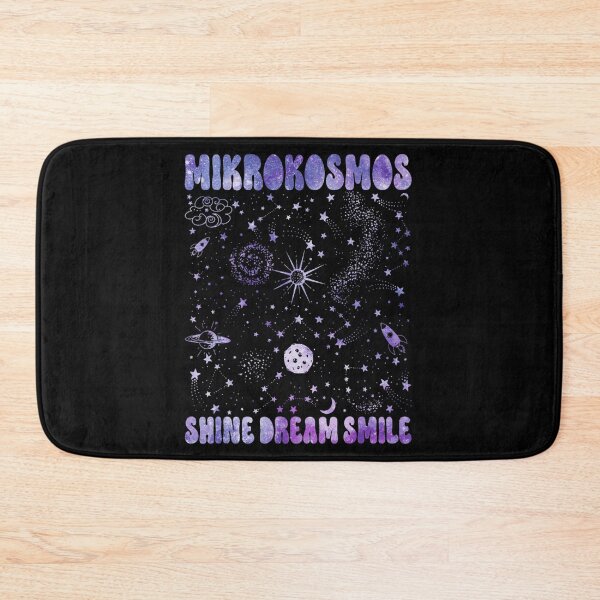 Item preview, Mikrokosmos Shine Dream Smile Purple Galaxy Outer Space Astronomy Celestial Design designed and sold by ObukiLantara.