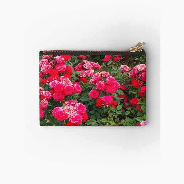 Item preview, Abundant Crimson Red and Pink Rose Garden Field designed and sold by BalkanBloom.