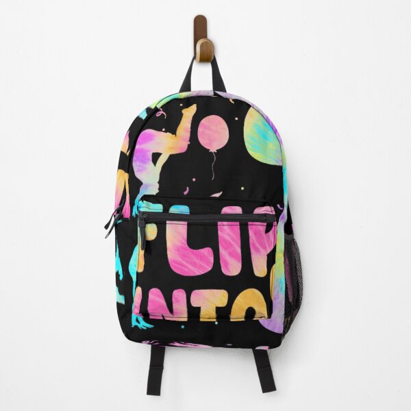 Item preview, Flipping Into 7 Gymnastics Tie Dye 7th Birthday Girl Gymnast Theme designed and sold by ObukiLantara.
