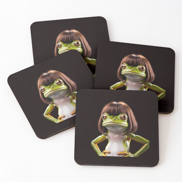 Item preview, Funny Frog Bob Haircut Meme Silly Frog Meme Inspired by Internet Humor designed and sold by Redgiant87x.