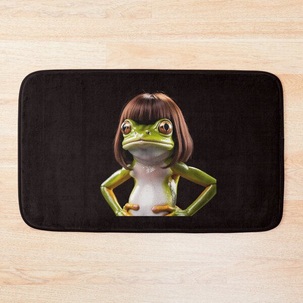 Item preview, Funny Frog Bob Haircut Meme Silly Frog Meme Inspired by Internet Humor designed and sold by Redgiant87x.