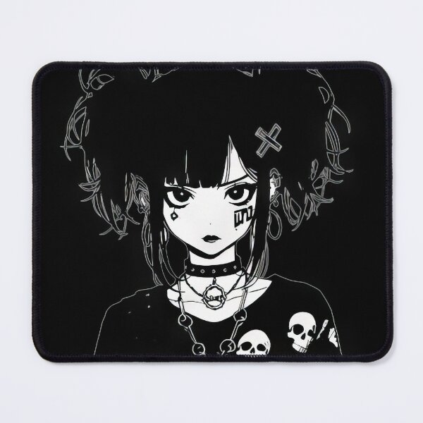 Item preview, Goth Grunge Anime Girl Manga Aesthetic Streetwear #517 designed and sold by mika-gallery.
