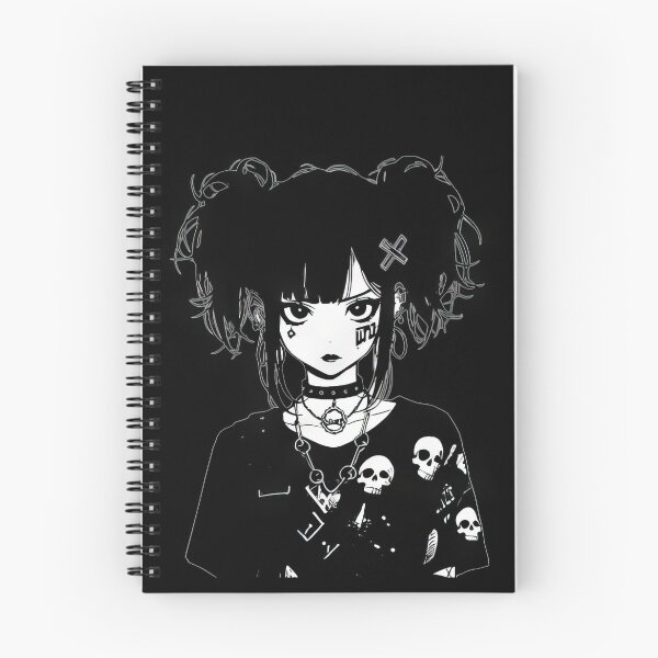 Item preview, Goth Grunge Anime Girl Manga Aesthetic Streetwear #517 designed and sold by mika-gallery.