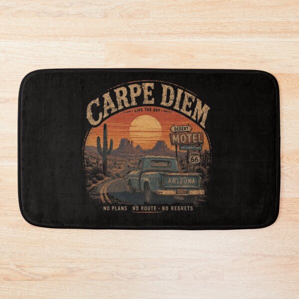 Item preview, Carpe Diem Route 66 Vintage Sunset Shirt designed and sold by MS-DesignArt.