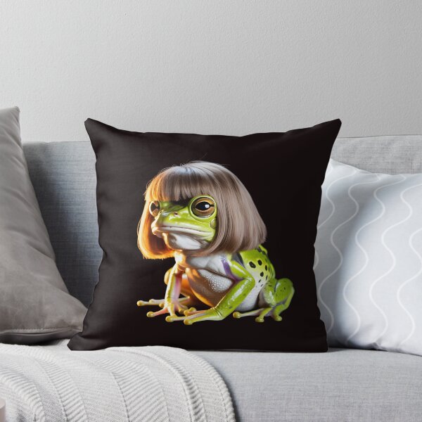 Artikelvorschau, Lustiges Frosch-Bob-Frisur-Meme, süßes Frosch-Meme-Design für Meme-Liebhaber entworfen und verkauft von Redgiant87x.