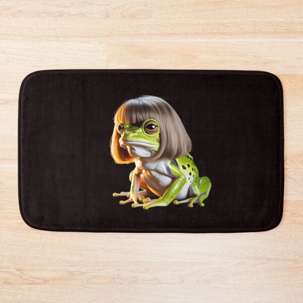 Item preview, Funny Frog Bob Haircut Meme Cute Meme Frog Design for Meme Lovers designed and sold by Redgiant87x.