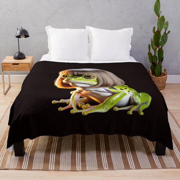 Item preview, Funny Frog Bob Haircut Meme Cute Meme Frog Design for Meme Lovers designed and sold by Redgiant87x.