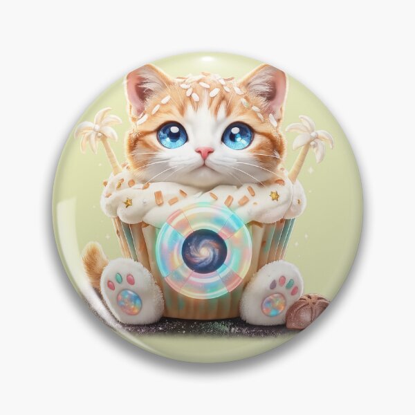 Item preview, Coco Comet Cat | Cosmic Cupcake Critter | Summer Portal Collection designed and sold by highvibz72.