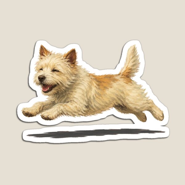 Item preview, Cute Running Dog designed and sold by DesignDenDo ⭐⭐⭐⭐⭐.