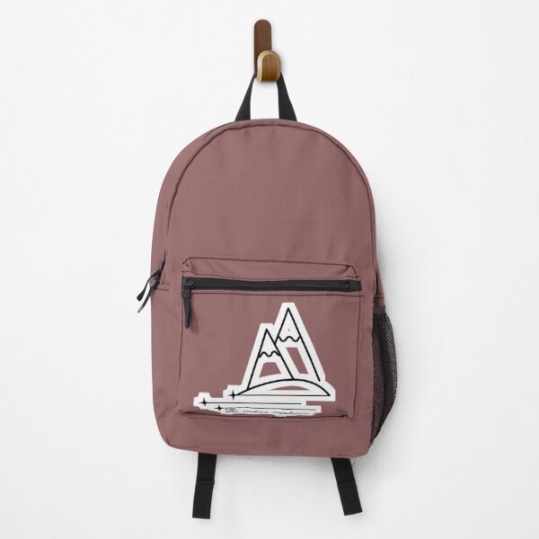 Item preview, Minimalist Mountain Line Art Sticker - Aesthetic Urban Explorer Adventure Design designed and sold by The Urban Explorer.