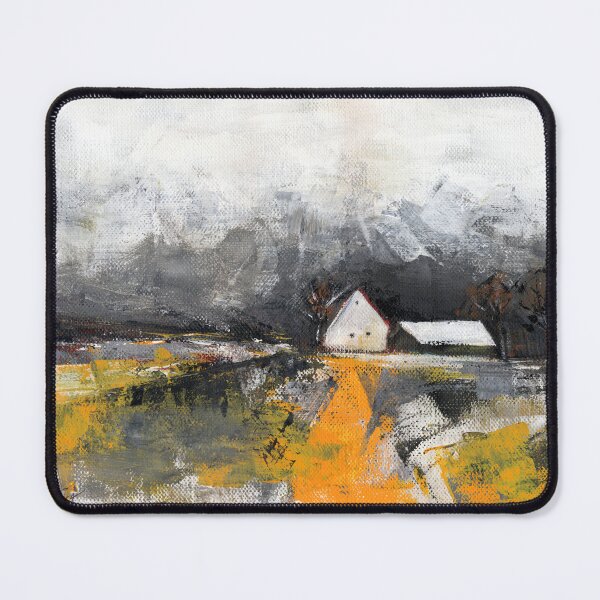 Item preview, Welcome Home abstract landscape with a house designed and sold by Artual.