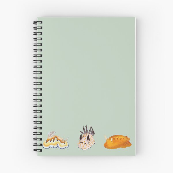 Item preview, Trio of Nudibranch - sea slug - green designed and sold by Poulpimousse.