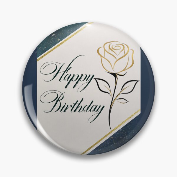 Item preview, Elegant Rose Birthday designed and sold by Angelic Gangster.