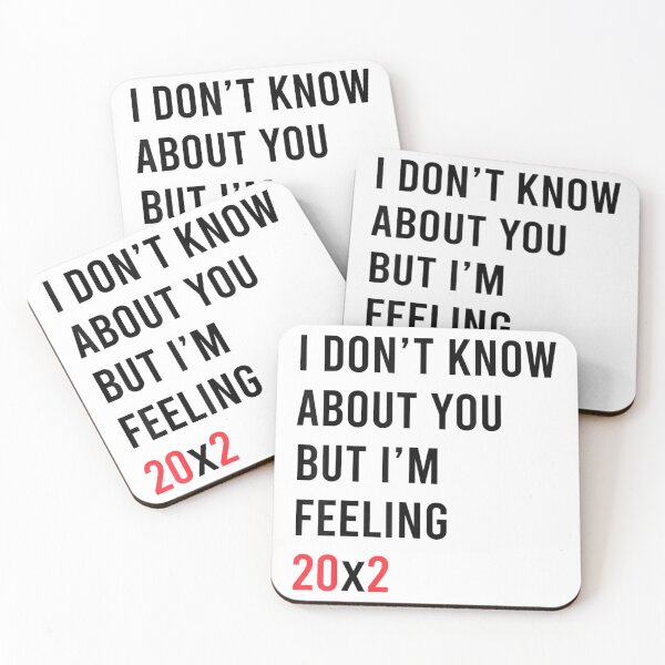 Item preview, Funny Feeling Twenty Two Parody Music Lovers Graphic Text Tee Design designed and sold by PhocoNibict.