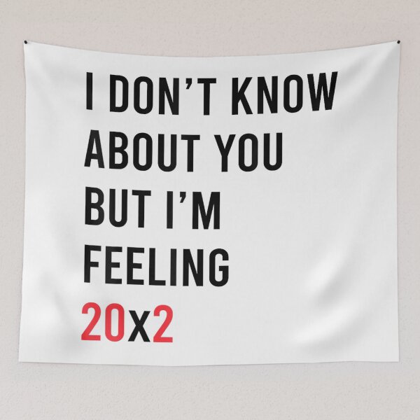 Item preview, Funny Feeling Twenty Two Parody Music Lovers Graphic Text Tee Design designed and sold by PhocoNibict.