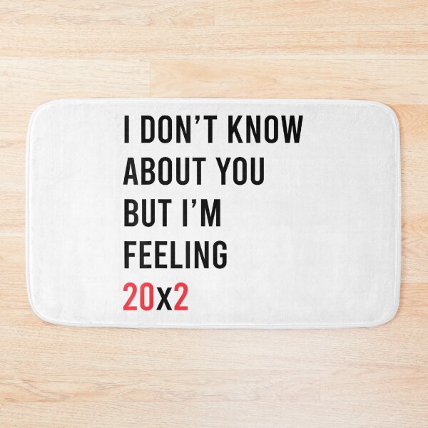 Item preview, Funny Feeling Twenty Two Parody Music Lovers Graphic Text Tee Design designed and sold by PhocoNibict.